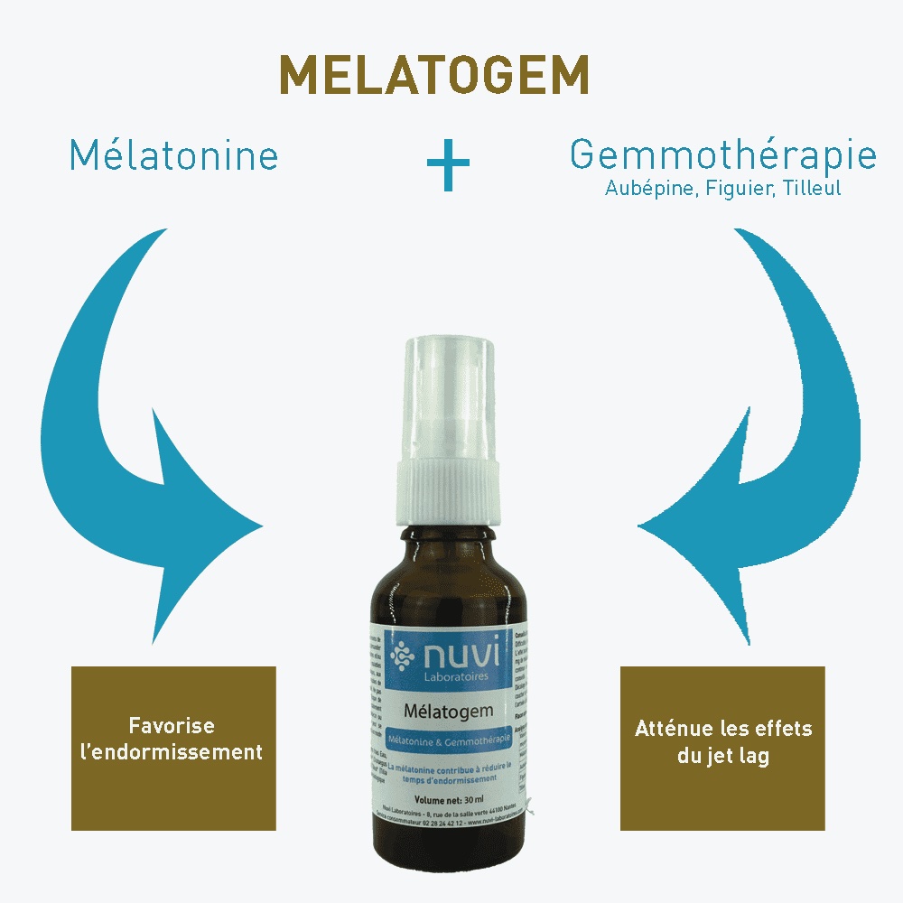 Mélatonine et gemmothérapie